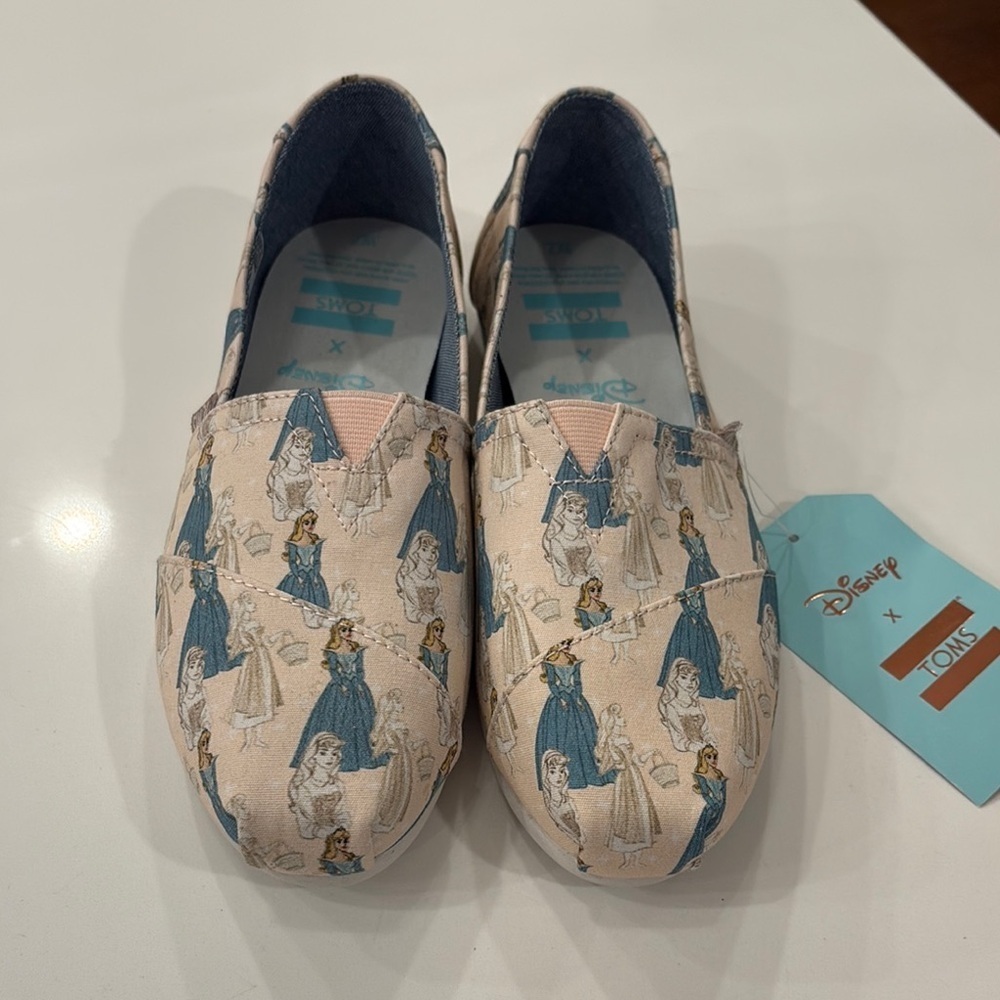 TOMS X Disney Women’s Classic Shoes, NWT.